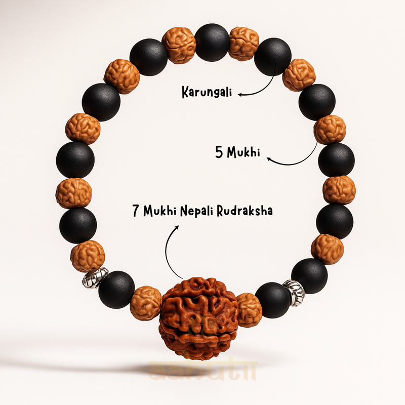 7 Mukhi Nepali Bracelet 2.0
