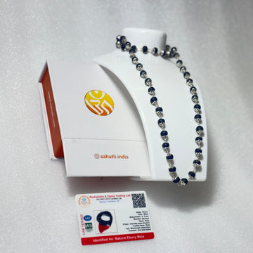 Karungali Mala with Pure Silver